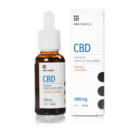 USA medical CBD Olaj 1000 mg