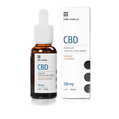 USA medical CBD Olaj 500 mg