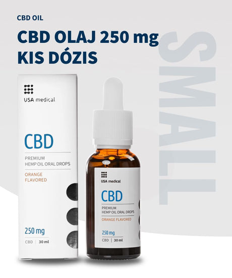 USA medical CBD Olaj 250 mg