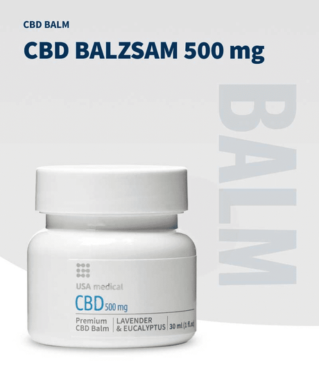 USA medical CBD balzsam 500 mg
